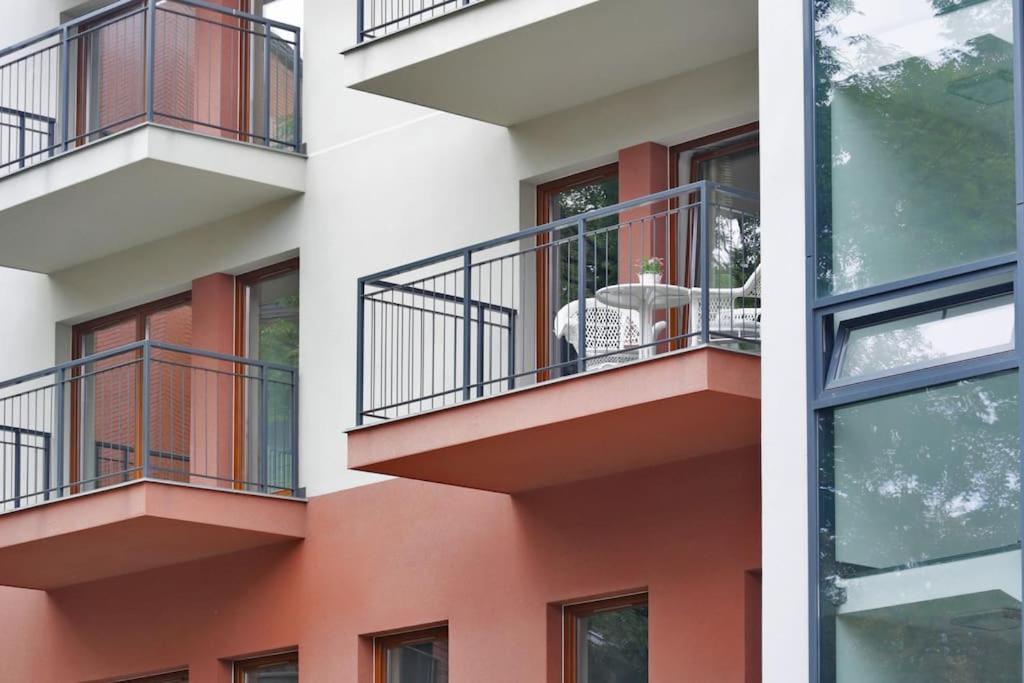 Ekskluzywny Apartament W Centrum Z Balkonem I Parkingiem Cracóvia Exterior foto